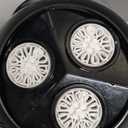 Bubble Machine Automatic Bubble Blower for Kids Toddlers Rechargeable Portable Spherical LED Bubble Maker Electric Auto Rotating 45°/360° Outdoor Toy Birthday Party Wedding (Spherical Black)