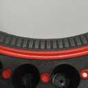 HAONAIMO 10 Inches x 2.5 Solid E Scooter Tires - Replacement Wheels 60/70-6.5 for Ninebot Max G30/G30D/G30E/G30LP - Electric Scooter Rubber Tires - RED