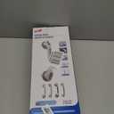 TAILI Grab Bars for Bathtubs and Showers 2 Pack Suction Grab Bar, Heavy Duty Shower Handle Removable Bath Handrails for Seniors and Elderly, Bathroom Safety Grip No Drilling Waterproof,Grey (16.8", Gray)