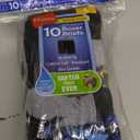 Hanes boys Hanes Boys' and Toddler Underwear, Comfort Flex Wb Boxer Briefs, 10-pack (Large)