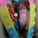 Mivanlin 117 Pcs Party Favors for Kids 4-8 8-12, Pop Fidget Toys, Treasure Box Toys for Classroom Prizes, Pinata Filler Goodie Bag Stuffers, Treasure Chest, Prize Box Toys for Boys Girls