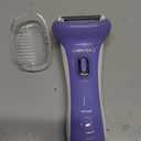 Remington Smooth & Silky Electric Shaver for Women, 4-Blade Smooth Glide Foil Shaver and Bikini Trimmer with Almond Oil Strip, Shave Wet or Dry (Purple)