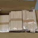 1800 Pcs Wooden Craft Sticks, 6 Inch Jumbo Wood Ice Pop Sticks for Waxing, Stirring, Plant Labels, Ice Cream, Craft Project