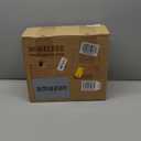 Vinyl Record Player with 2 Stereo Speakers BeltDriven Vintage Turntables 3 Speed 3 Size Wireless Bluetooth Playback AUXin RCA Out Headphone LP Vinyl Players Auto Stop Fashion White