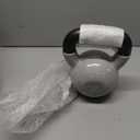 Yes4All Kettlebells Rubber Base, Kettlebell Set for Women, Strength Training Kettlebells Weights (10-65 lbs) (H. 35LB - Grey)