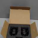 BraveWAY Motorcycle Auxiliary LED Light Kit 90W 24000LM LED Driving Spotlights with Wiring Harness 6 Modes Strobe White/Amber Fog Light IP68 Offroad Work Lights for Motorcycle Truck UTV ATV Pickup (Moto-T7-1 LENS)