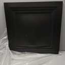 Art3d 12-Pack Square Black Drop Ceiling Tile 2ft x 2ft, PVC Ceiling Panel 24 x 24in
