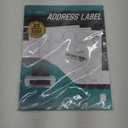 Address Labels 1-1/2 Round for Laser and Inkjet Printers - 25 Sheets, 30 Labels Per Sheet 750 Blank Matte White Sticker Paper for Organization, Labeling, Inventory Management, Product Branding