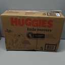 Huggies Size 5 Diapers, Little Movers Baby Diapers, Size 5 (27+ lbs), 132 Count (2 Packs of 66)