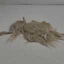 REECHO Clip-in Hair Extensions, 4PCS 14" Wavy Hairpieces - Invisible Lace Weft, Soft Natural Hair - Platinum Blonde