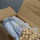 Wilwolfer Pink Sleepover Teepee Tent for Kids-2 Pack Tipi Playhouse for Kids with Lights& Flag& Inflatable Airbed -Indoor/Outdoor Foldable- Slumber Party Tent -Sleepover Party Supplies