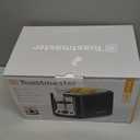 Toastmaster 2-Slice Cool Touch Toaster, black with stainless accent