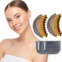 Face Brush Face Massager Facial Gua Sha Lymphatic Contour Brush Eye Dry Brush Drainage Neck Anti-Puffiness Relieve Fatigue Chin Jawline Sculpting 2PCS ETLCFB