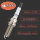 Automotive Replacement Spark Plugs 6 PCS 12290-5A2-A01 DILKAR7G11GS Iridium Spark Plugs Compatible with 2013-2015 ILX 1.8L L4, 2012-2015 Civic 1.8L L4, 2016-2020 HR-V 1.8L L4