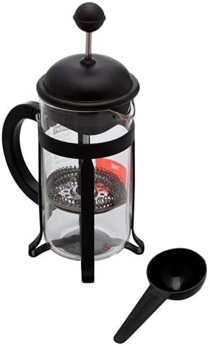 Bodum 34oz Java French Press Coffee Maker, High-Heat Borosilicate Glass, Black - Made in Portugal