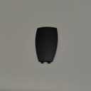 Car Key Rear Cover Replacement, Key Fob Cover, Car Accessories Key Shell Case Compatible with Mercedes Benz B-Class C-Class E-Class W204 3 Buttons Car Key Fob Case