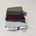 Wealurre Women's Cotton Thong Breathable Panties Low Rise Underwear (3118M, Blue Gold), Medium 5