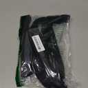 Pilates Double Loop Straps for Pilates Reformer, Fitness Metal D Ring Straps Handle, Pilate Accessories Yoga Wristbands Exercise Straps for Gym Home Workout 2PCS (Black with Handle)