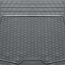 FH Group Climaproof Universal Cargo Mat  All-Weather, Trimmable Trunk Mat (55" W x 31.5" D)  Fits Most Cars, SUVs & Trucks  Gray