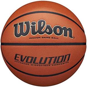 WILSON Evolution Game Basketball - Game Ball, Size 7 - 29.5"