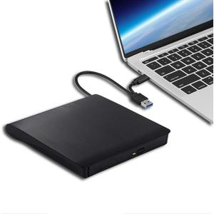 External CD DVD Drive for Laptop,Type-C USB 3.0 Portable CD DVD Burner/Writer Optical Disc Drive Player Reader for MacBook Pro Air iMac Laptop Desktop PC Windows 11/10/8/7 Linux Mac OS
