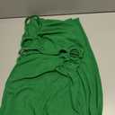 ANRABESS Women Summer One Shoulder Sleeveless Maxi Dress Cutout Sexy Bodycon Semi Formal Dinner Date Vacation Dresses (Small, Grass)