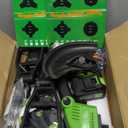 12-Inch Battery Powered String Trimmer with Wheels, 800W Brushless 4-in-1