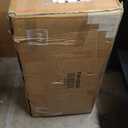 KidKraft Ultimate Corner Wooden Play Kitchen with Lights & Sounds, Play Phone and Curtains, White