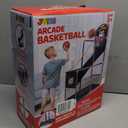 JOYIN Arcade Basketball Game Set with 4 Balls and Hoop for Kids 3 to 12 Years Old Indoor Outdoor Sport Play - Easy Set Up - Air Pump Included - Ideal for Competition