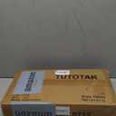 TUTOTAK C Shaped End Table, Small Side Table, Set of 2, 28.7 inch Tall Couch Table, Sofa Table, Living Room, Bed Room, Charcoal Grey TB01BY0712