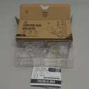 No Adhesive Heavy Duty Curtain Rod Holders with Wide Hook, 5X Stronger Than Adhesive Curtain Rod Hooks,Tension Curtain Rod Bracket for Wall with Pin Guide, Curtain Wall Mount (4 Pack, for 1.25" Rods)