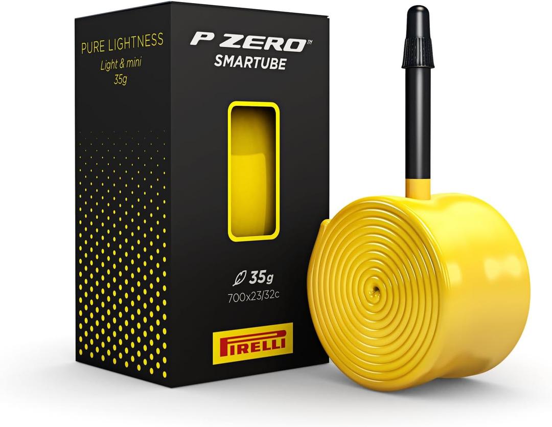 Pirelli P-Zero Smartube Bicycle (700 x 23 - 32mm, 60mm Presta Valve, yellow with black valve)