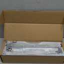 OPNICE Desk Organizer and Accessories, 2-Tier Computer Monitor Stand Riser with Drawer and 2 Pen Holders, Laptop Stand, Office Desk Accessories for Office Supplies, Black (Black 1-Pack)