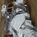 Rams Horn Manifolds Chrome Compatible with SBC 350 1955-Up Corvette
