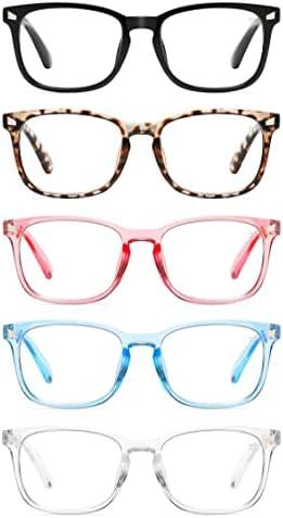 CCVOO Reading Glasses for Women/Men, Eyeglasses, Blue Light Readers for Women/Men, Computer Eye Glasses, Cheaters +2.50