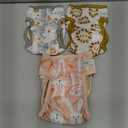 Langsprit Washable Female Dog Diapers (3 Pack) - Doggie Reusable Small Medium Large Dog Diapers for Doggy Puppy Female in Period - Highly Absorbent Dog Heat Panties (Small,Waist:0-10 inches)