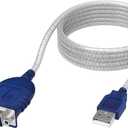 SABRENT 6 feet USB to RS-232 DB9 Serial 9 pin Adapter (SBT-USC6M)