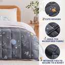 Anfie Weighted Blanket Kids (36"x48" 5lbs), Weighted Blanket Cooling Blanket for Sleeping,Throw Size Breathable Blanket with Premium Glass Bead(Space Grey)