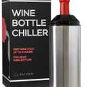 Bottle Chiller Keeps Cold for 5 Hours Fits Most Bottles Stainless Steel Double Insulated Koozi Cooler