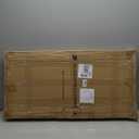 BOCOM 14.5 FT Aluminum Telescoping Ladder, Lightweight Multi-Purpose Collapsible Extension with 2 Triangle Stabilizers, Heavy Duty 330 lbs Max Capacity, Ideal for Home, RV, and Outdoor Work Black