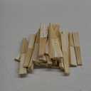 50pcs Paper Hand Fan with Organza Bags Bamboo Handheld Folding Fans DIY Decorative Wedding Party Favors (Cream)