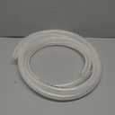 1/2" ID x 3/4" OD - 10 Ft High Pressure Braided Clear PVC Vinyl Tubing Flexible Vinyl Tube, Heavy Duty Reinforced Vinyl Hose Tubing, BPA Free and Non Toxic