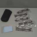 NORPERWIS 5 Pairs Reading Glasses - Standard Fit Spring Hinge Readers Glasses for Men and Women (5Tortoise, 2.5, x)