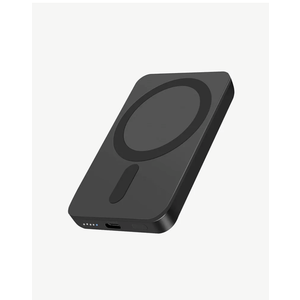 Miady Mini MagSafe-Compatible Portable Charger, 5000mAh 5W Compact Magnetic Power Bank for iPhone 16/15/14/13/12, 12W USB-C Charging Battery Pack