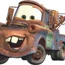 Disney RoomMates RMK1519GM Pixar Cars Mater Peel and Stick Giant Wall Decal