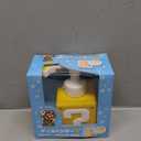 Super Mario Foam Soap Dispenser, 16.9 fl oz (500 ml), Yellow, Question Mark Box Shape