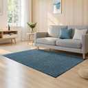 VEVOR Front Door Mat, 6 x 4 ft Commercial Floor Mat for Indoor and Outdoor, Industrial Entrance Carpet with PVC Backing, Heavy Duty Washable Entry Rug for Hallway, Kitchen, Balcony, Garage, Slate Blue