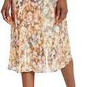 Club Monaco Women's Sunset Floral Skirt, Size 10