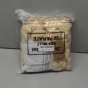 Lenwen 90 Pcs Bears Party Favors Mini Pocket Bear Bulk Tiny Stuffed Bear Baby Shower Decor 4.7 Inch Animal Keychains Doll White Organza Bag Thank You Tag for Valentine's Day Gifts Memorial Birthday