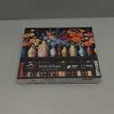 Wildflower Puzzles for Adults 1000 Pieces, PICKFORU Vintage Flower Book Puzzle, Wildflower Pages Jigsaw Puzzle for Book Lover, Floral Art Bookshelf Library Puzzles